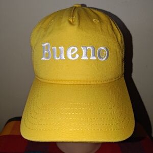 Bueno Yellow Cotton Cap By Mighty Fine Strapback Hat Cap
